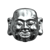 3d model - Buddha Ring