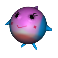 3d model - pinkfish