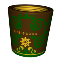 3d model - buddha cup