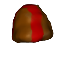 3d model - vulcano