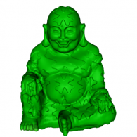 3d model - Irish Buddha