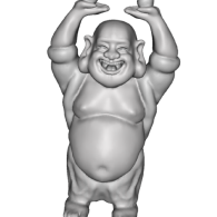 3d model - Dancing Buddha