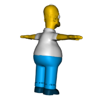 3d model - Homer Jay Simpson