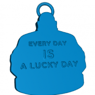 3d model - Lucky day pendant