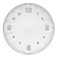 3d model - Blank clock