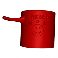 3d model - Tasse Anatole