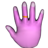 3d model - high five