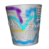 3d model - demo cup