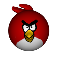 3d model - Angry Bird