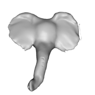 3d model - Elephant improved