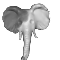 3d model - elephant