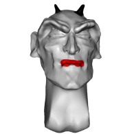 3d model - kiss evil