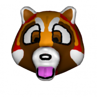 3d model - my red panda fail! Lol