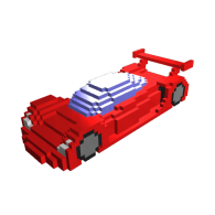 3d model - Racing car