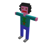 3d model - boy