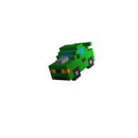 3d model - BLOCKY CAR