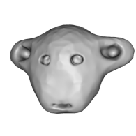 3d model - lamb head