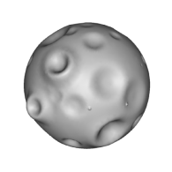 3d model - Moon