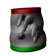 3d model - takemehunmug