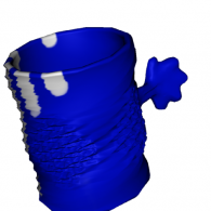 3d model - love2fish mug