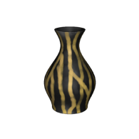 3d model - african vase 