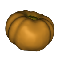 3d model - Pumpkin