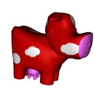 3d model - muuu