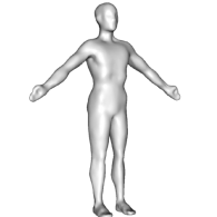 3d model - Human template