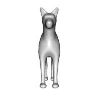 3d model - Dog template