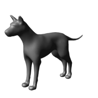 3d model - Dog template