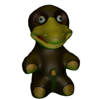 3d model - duck template