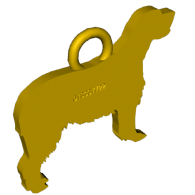 3d model - Golden Retriever