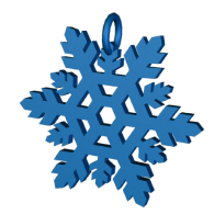 3d model - Snowflake