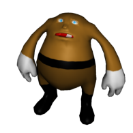 3d model - potato