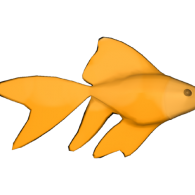 3d model - fish