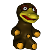 3d model - ducky