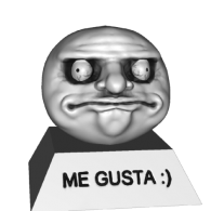 3d model - Me Gusta meme