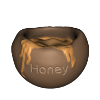3d model - honey
