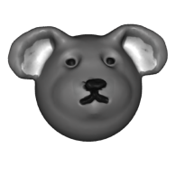 3d model - bear