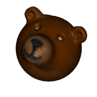 3d model - bear