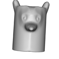 3d model - Dog owl thing