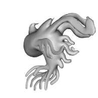 3d model - Fish Creature