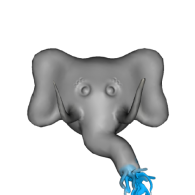 3d model - elephant