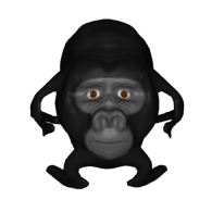 3d model - Jungle Gorilla Impersonator