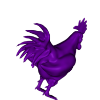 3d model - Rooster