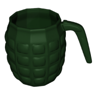 3d model - granade mug