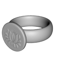 3d model - kalocsai ring