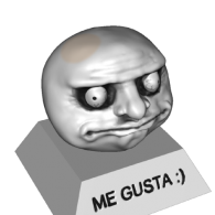 3d model - Me Gusta meme