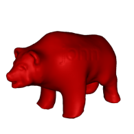 3d model - bear- john