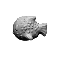 3d model - fish